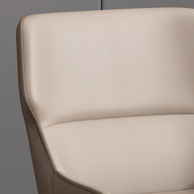 KPIT Modern Dining Chair – Upholstered Comfort with Black Metal Legs