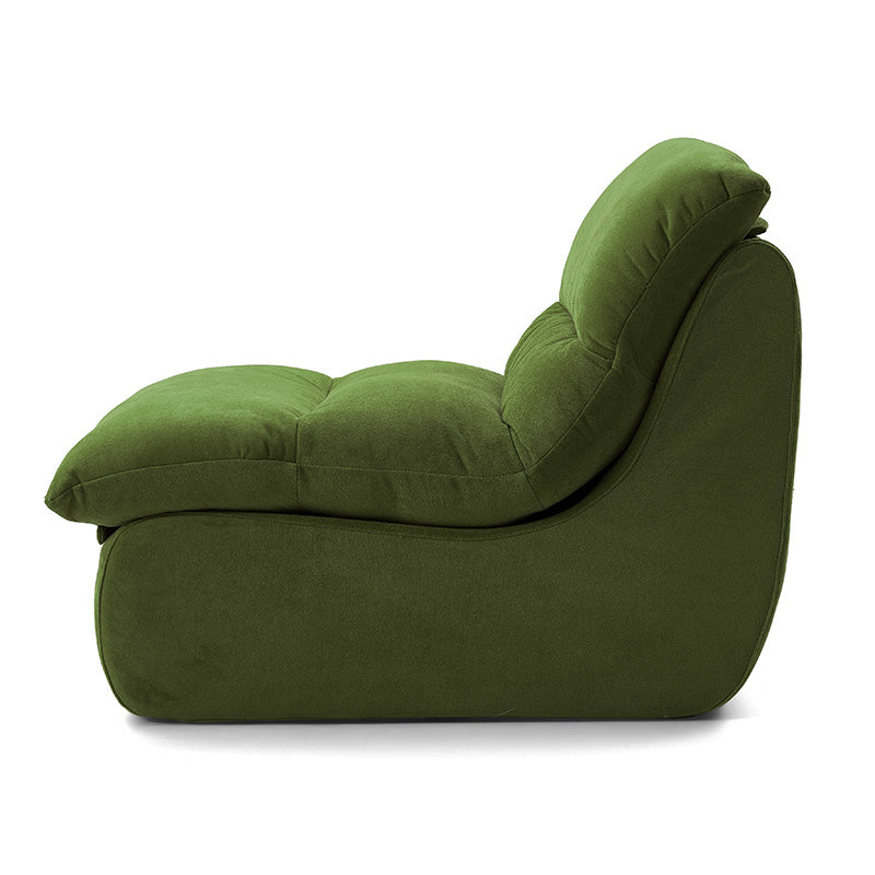 Chiffon-Inspired Compression Lounge Chair – Soft, Cozy and Space-Saving