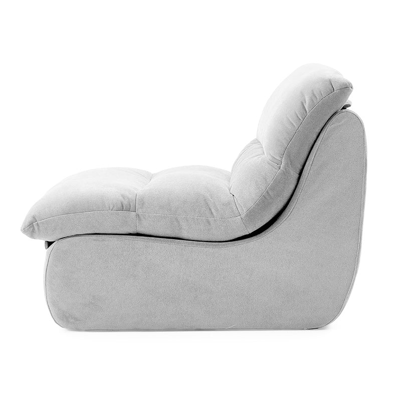 Chiffon-Inspired Compression Lounge Chair – Soft, Cozy and Space-Saving