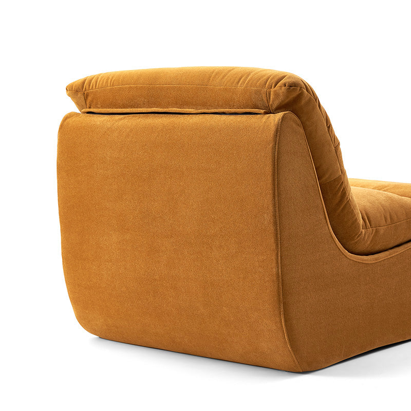 Chiffon-Inspired Compression Lounge Chair – Soft, Cozy and Space-Saving
