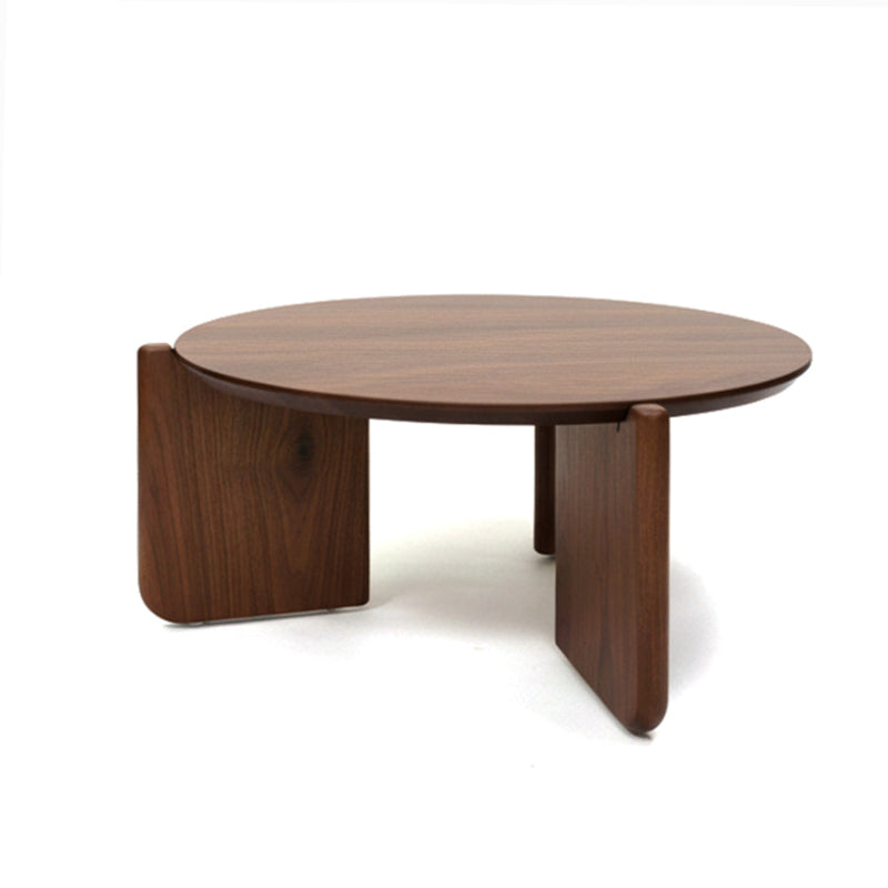SINTARRY Walnut Coffee Table (90cm / 35.4")