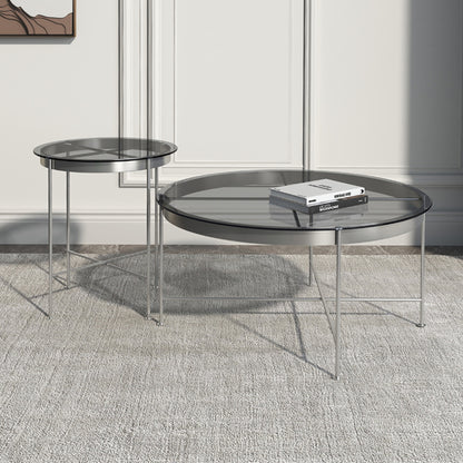 CROZ Lux Coffee Table and Side Table