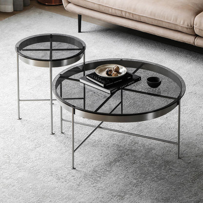 CROZ Lux Coffee Table and Side Table