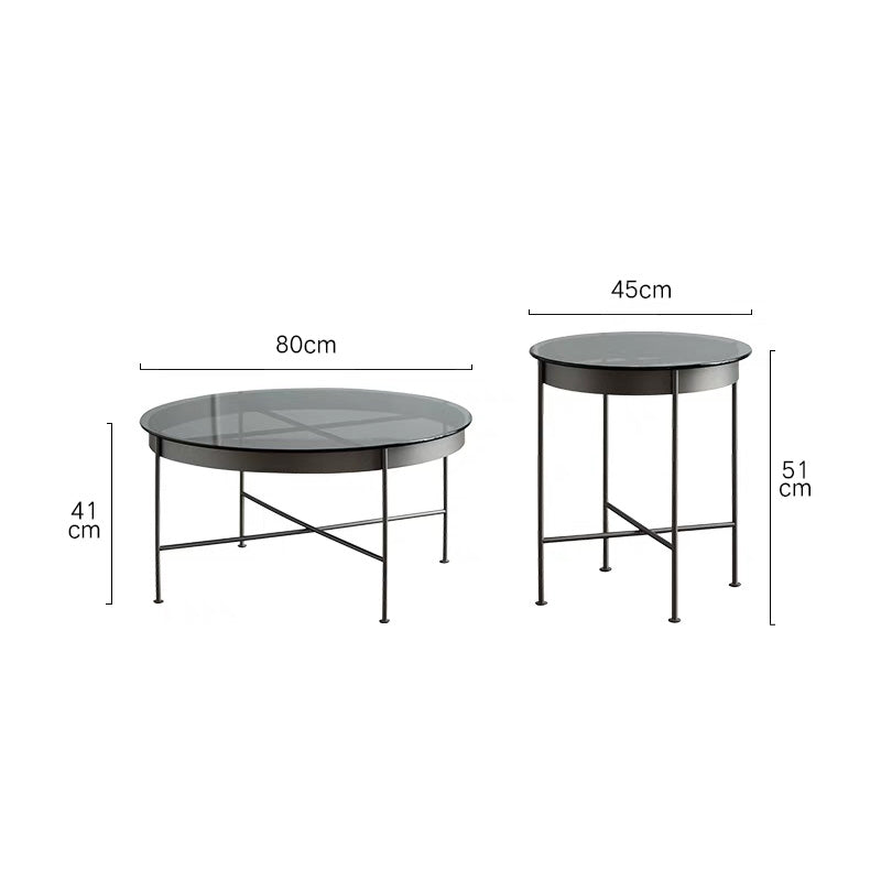 CROZ Lux Coffee Table and Side Table