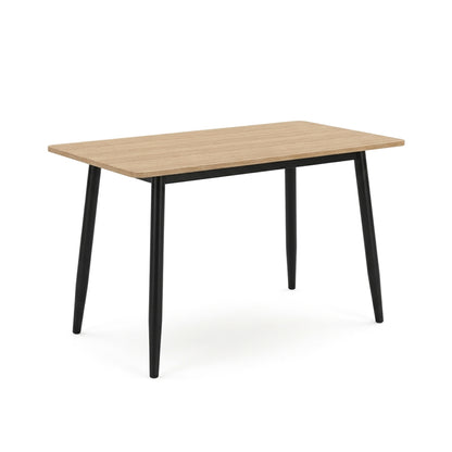 BAS 47 IN / 120 CM MFC Rectangle Dining Table - Engineered Wood Top - 4-6 Seater