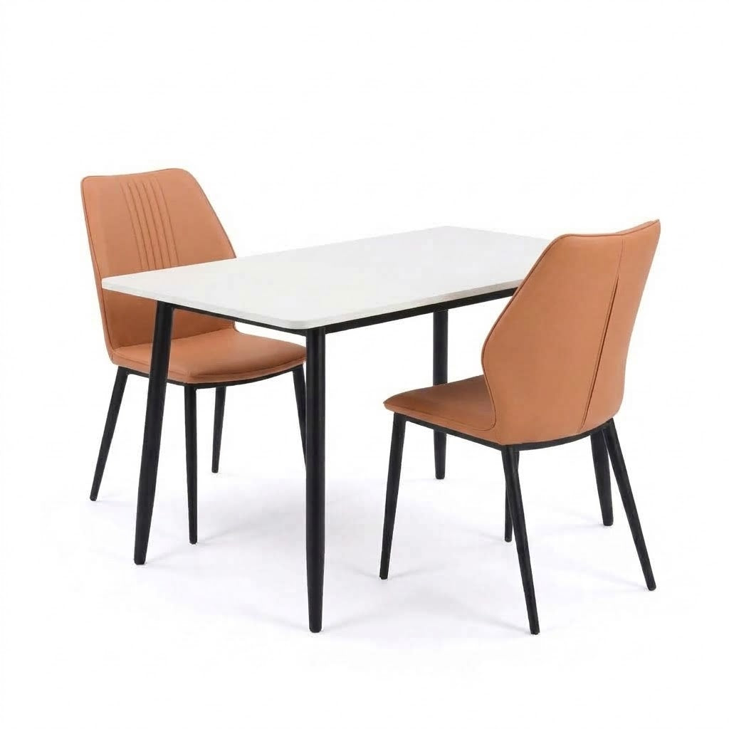 Product fixed bundle-BAS 120CM MFC Table and 2 LYRAN Chairs