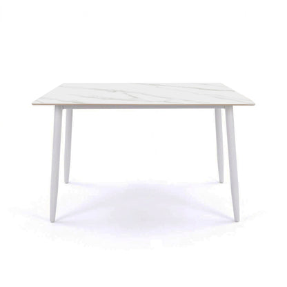 BAS 51 IN 130 CM Rectangle Dining Table - Sintered Stone - 4-6 Seater