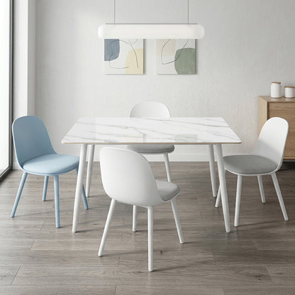 BAS 51 IN 130 CM Rectangle Dining Table - Sintered Stone - 4-6 Seater