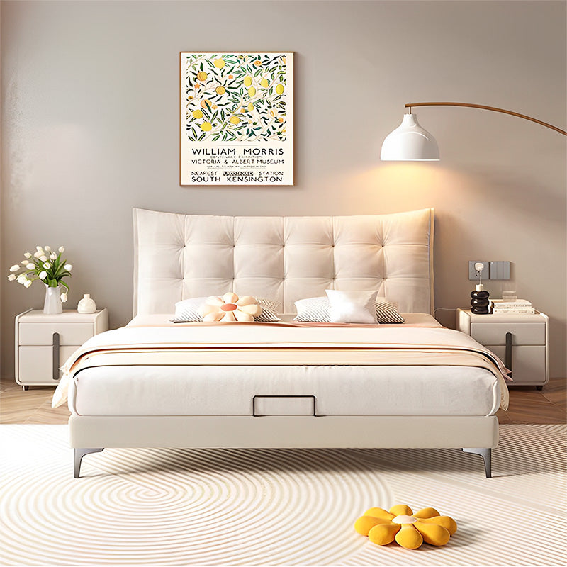 COTN Bed Queen Size with 8in Innerspring Compressed Mattress