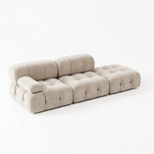 Karilonda Tufted Modular Sofa | Velvet Sectional