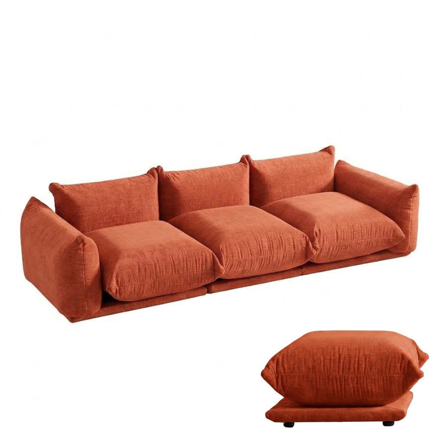 Bolvana Modular Chenille Sofa | Plush Cushions, Apartment-Friendly Design