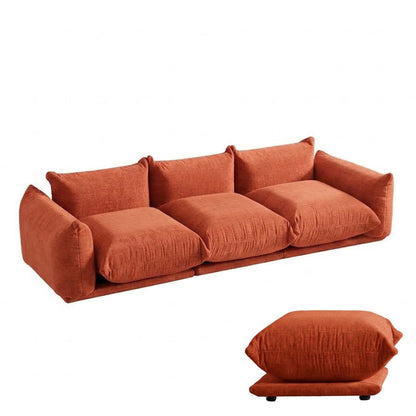 Bolvana Modular Chenille Sofa | Plush Cushions, Apartment-Friendly Design