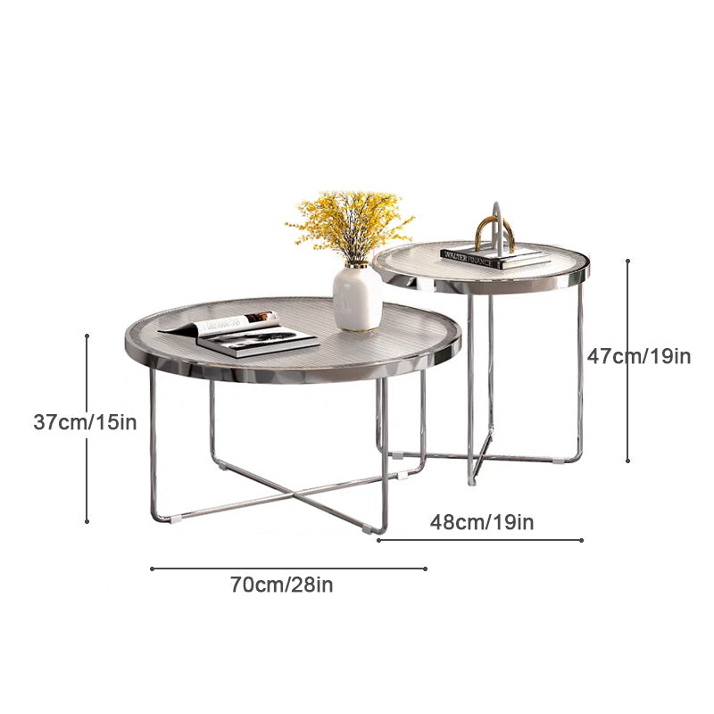 KRIN Lux Coffee Table and Side Table