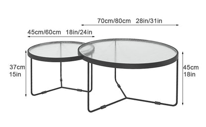 KRON Coffee Table and Side Table