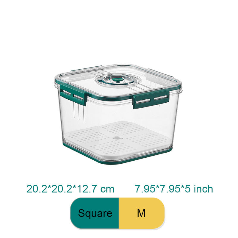 Food Storage Containers with Timer Lids For Fridge 3PS Set