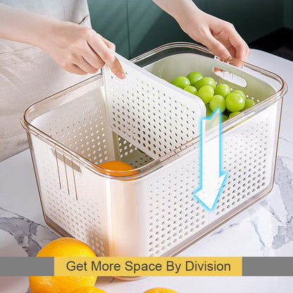 Food Storage Containers And Water Filter Basket 5PCS SET