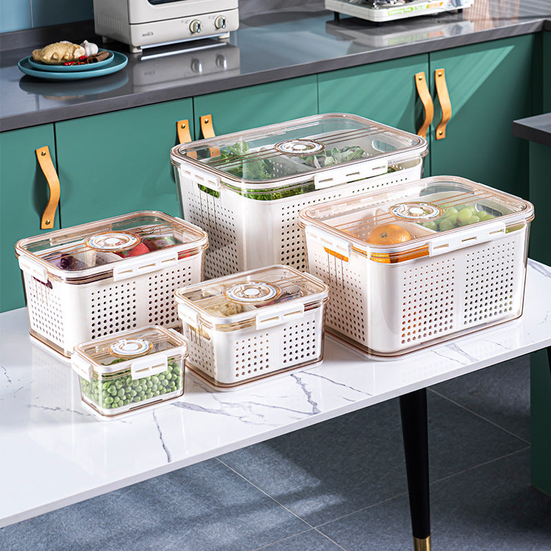 Food Storage Containers And Water Filter Basket 5PCS SET