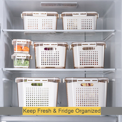 Food Storage Containers And Water Filter Basket 5PCS SET