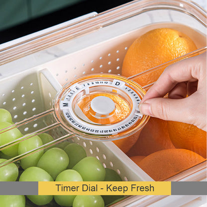 Food Storage Containers And Water Filter Basket 5PCS SET