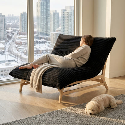 Sorvani Corduroy Sling Lounge Chair