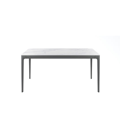 CAST Modern Sintered Stone Dining Table – Durable, Heat and Scratch Resistant - 55in or71in