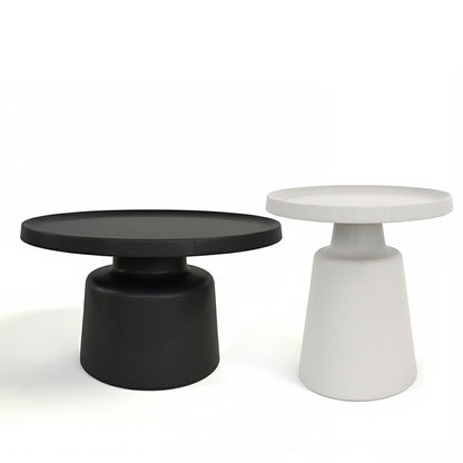 CHESSERA Coffee & Side Table Set – Metal Finish