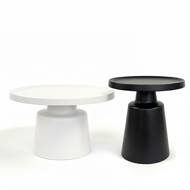 CHESSERA Coffee & Side Table Set – Metal Finish