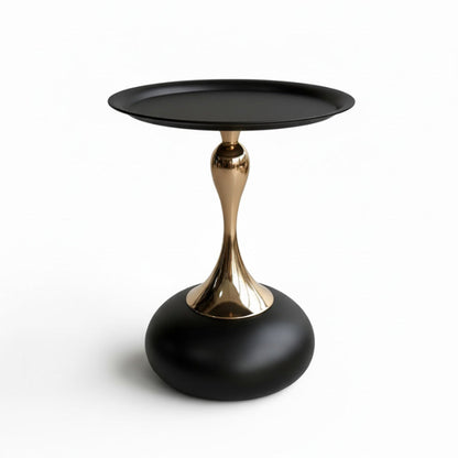 Black and gold Golp side table 