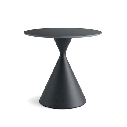 SANKOK Sintered Stone Round Coffee & Side Table | Modern Pedestal Base