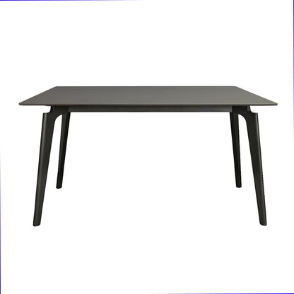 BESI Modern Sintered Stone Dining Table – Unique Metal Legs, Durable and Stylish