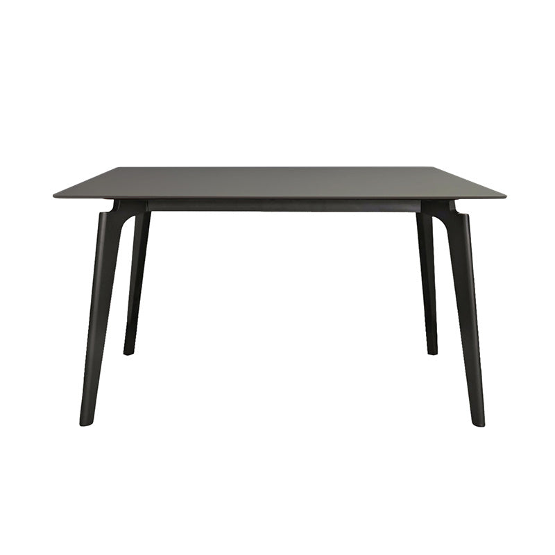 BESI Modern Sintered Stone Dining Table – Unique Metal Legs, Durable and Stylish