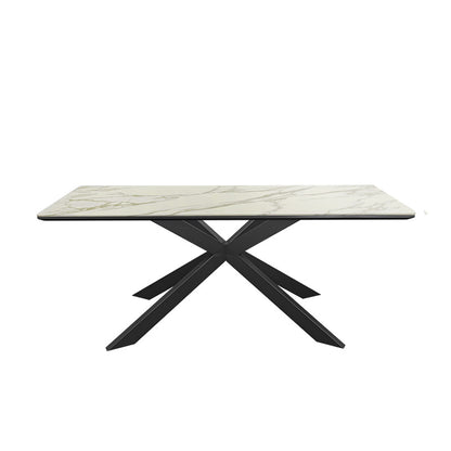 MI Modern Minimalist Luxury Sintered Stone Dining Table