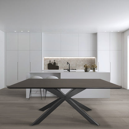 MI Modern Minimalist Luxury Sintered Stone Dining Table