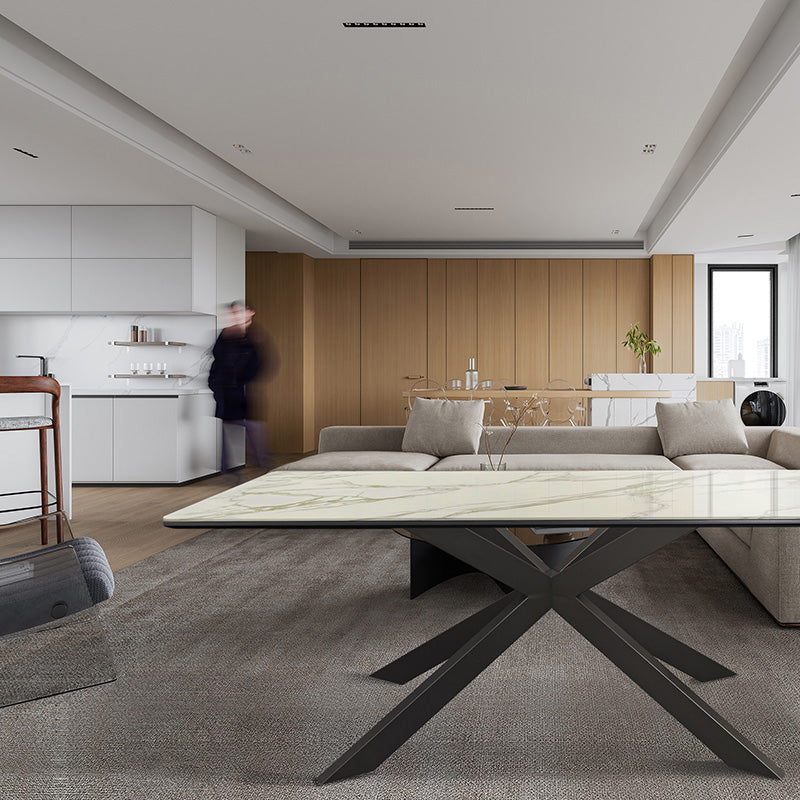 MI Modern Minimalist Luxury Sintered Stone Dining Table