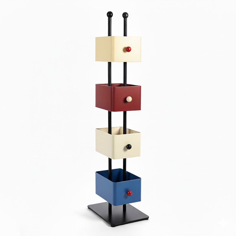 ZURNOX Bookshelf & Storage Tower