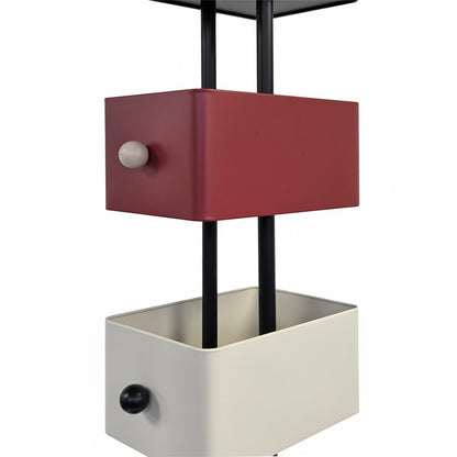 ZURNOX Bookshelf & Storage Tower