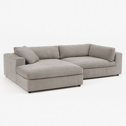 STRUSO L-Shaped Sectional Sofa with Chaise