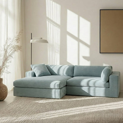 STRUSO L-Shaped Sectional Sofa with Chaise