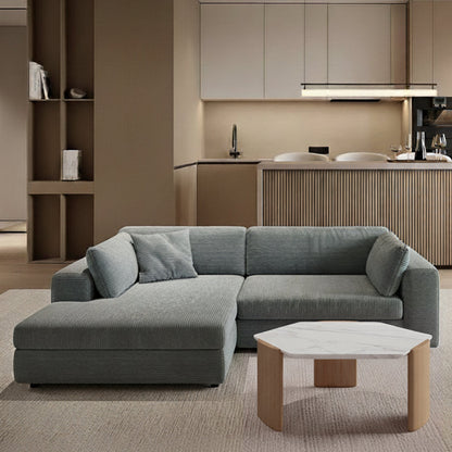 STRUSO L-Shaped Sectional Sofa with Chaise