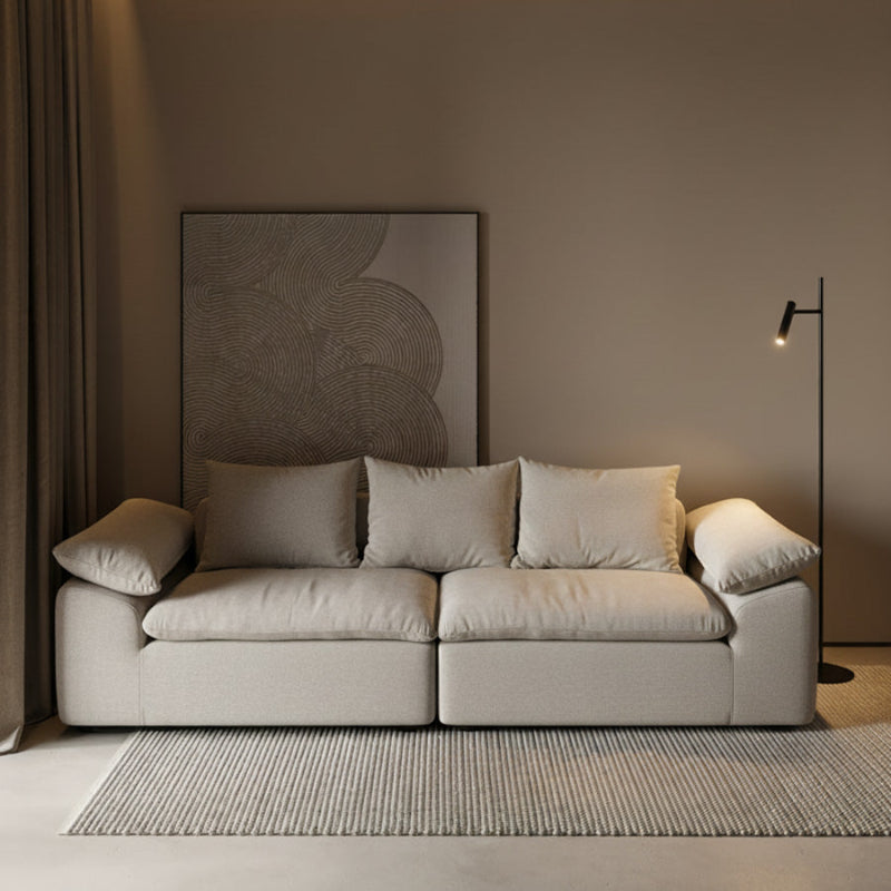 ZOFY Sectional Sofa – Beige, Gray, Taupe, Light Green