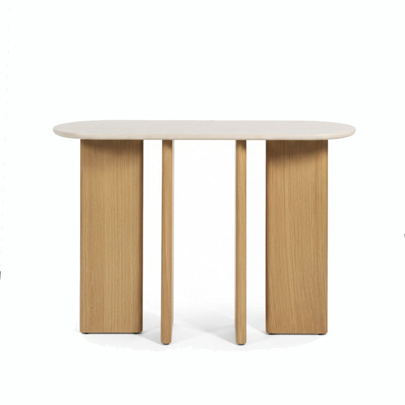 Arcadia Modern Marble & Travertine Patterned Console Table – Stylexpres.com