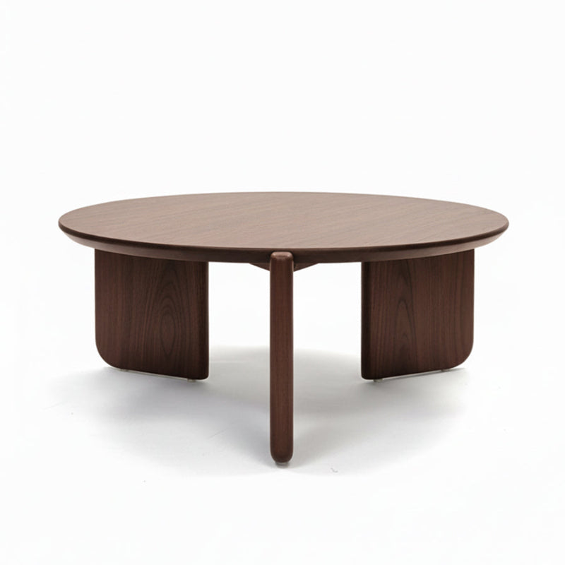 SINTARRY Walnut Coffee Table (90cm / 35.4")
