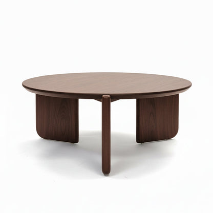 SINTARRY Walnut Coffee Table (90cm / 35.4")