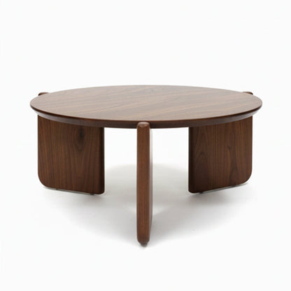 SINTARRY Walnut Coffee Table (90cm / 35.4")