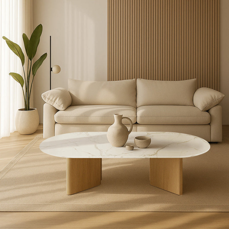 TRIVARA Sculptural Coffee & Side Table Collection