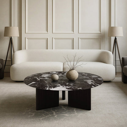 TRIVARA Sculptural Coffee & Side Table Collection