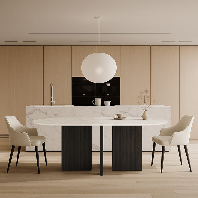 ARCADIA Modern Sculptural Dining Table