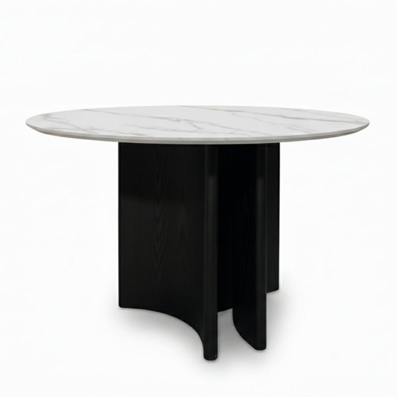 ARCADIX Sculptural Sintered Stone Dining Table