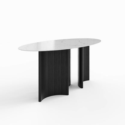 ARCADIX Sculptural Sintered Stone Dining Table