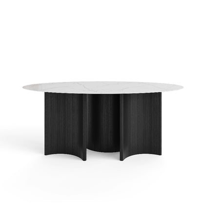 ARCADIX Sculptural Sintered Stone Dining Table